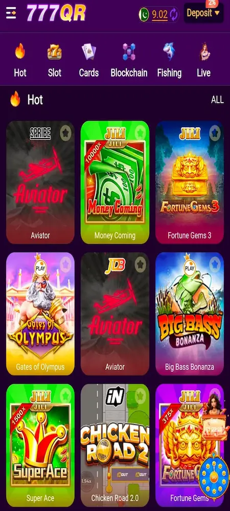777QR Game APK