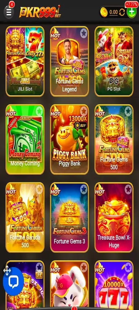 pkr999 Game APK